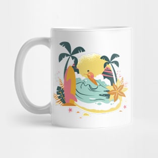 Surfing Mug